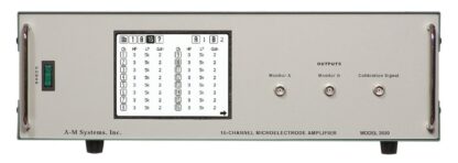 Amplificateur extracellulaire 16 canaux différentiel AC avec tête d'ampli